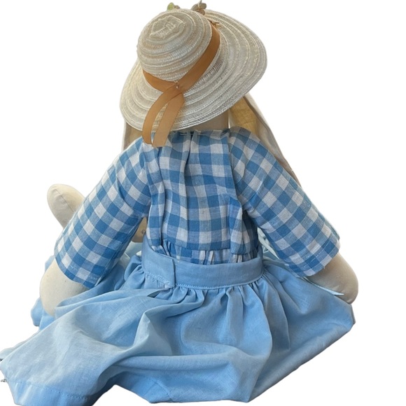 Vintage Handmade Bunny Rabbit Doll 19" - Picture 2 of 6